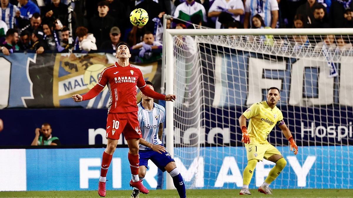 Las imágenes del Málaga CF - Córdoba CF