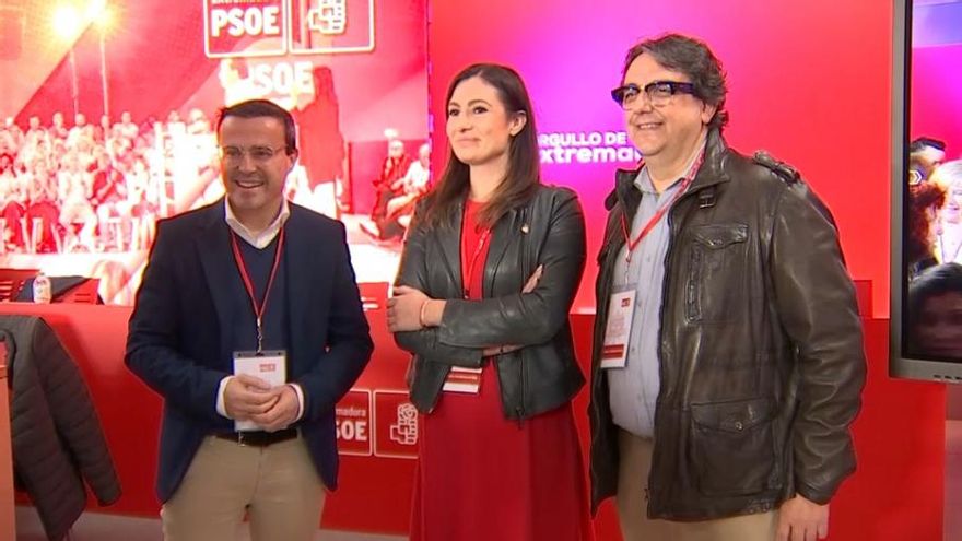 Domingo de presentación de candidaturas: Gallardo, Garlito y Vergeles, a por la Secretaría general del PSOE de Extremadura
