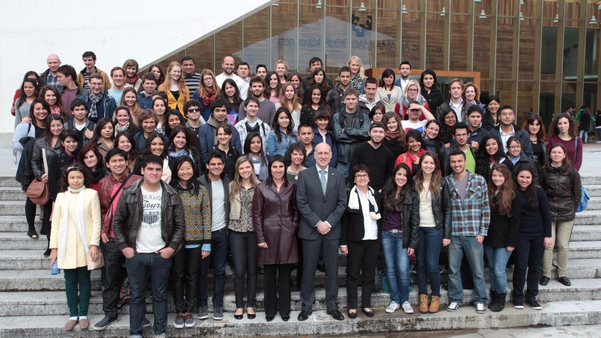 UPV/EHU recibe este curso 903 estudiantes visitantes y envía 1.333 a otros centros universitarios