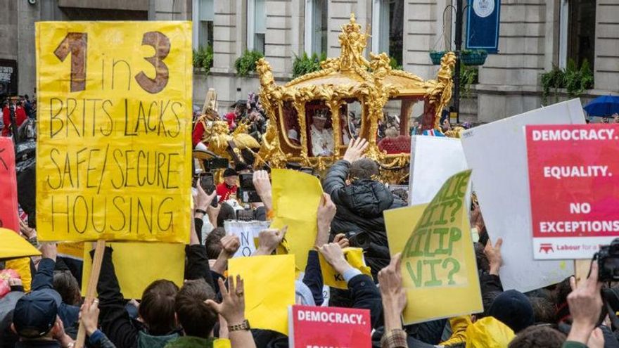 La coronación de Carlos III costó al contribuyente británico más de 86 millones de euros