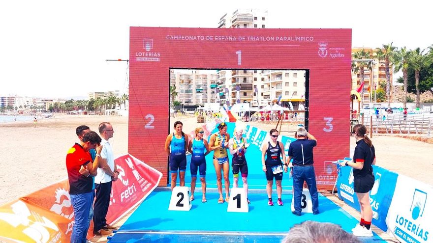 Canarias brilla en el Campeonato de España de Paratriatlón 2023