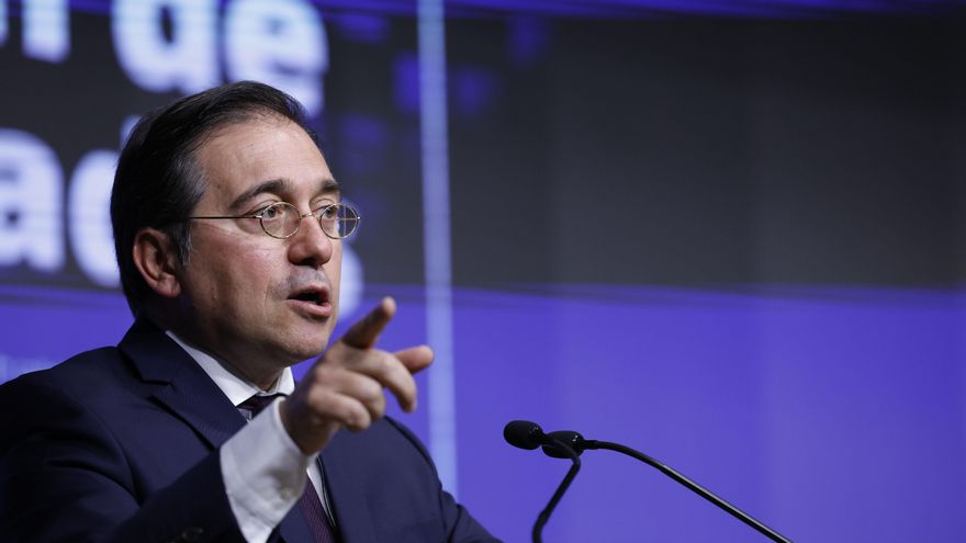 El ministro de Asuntos Exteriores, José Manuel Albares. EFE/ Javier Lizon