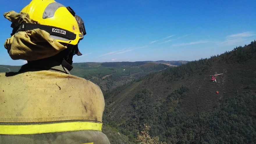 Incendio en Dragonte. / Foto: Brif Tabuyo.