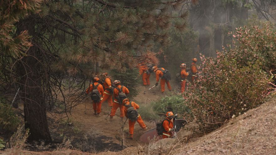 Nuevo incendio en California destruye más de 100 edificios y amenaza 7.000