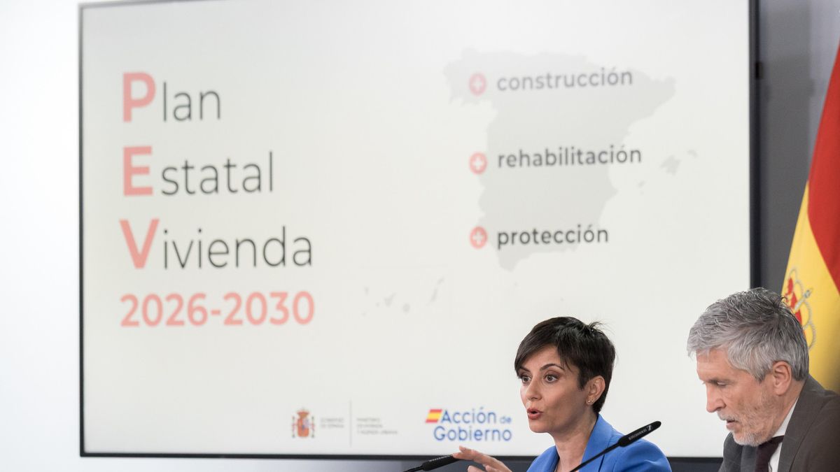 La ministra de Vivienda y Agenda Urbana, Isabel Rodríguez.