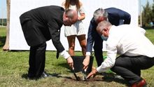 Un momento del acto de homenaje desarrollado en Zaragoza.