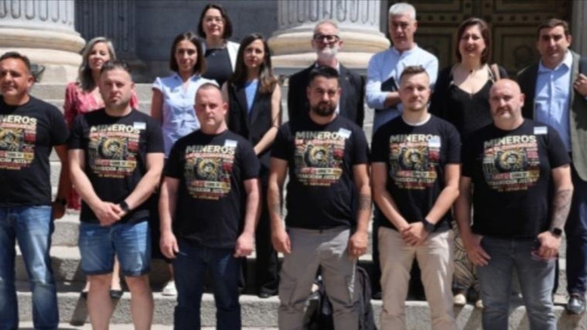 Del encierro en el pozo al Congreso: los trabajadores de Mina Miura llevan sus reivindicaciones hasta Madrid