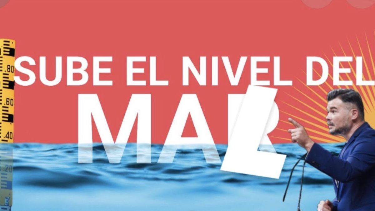 “Sube el nivel del mal”... y Rufián lo sabe