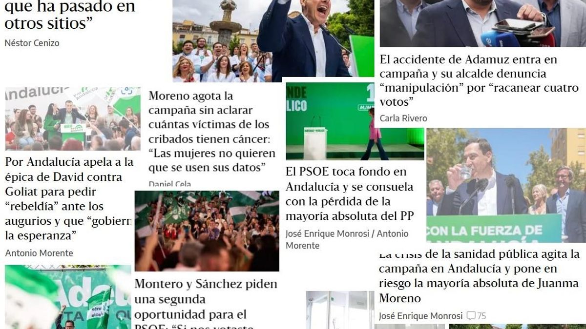 elDiario.es Andalucía, el periódico que más crece durante el mes de las elecciones del 17M