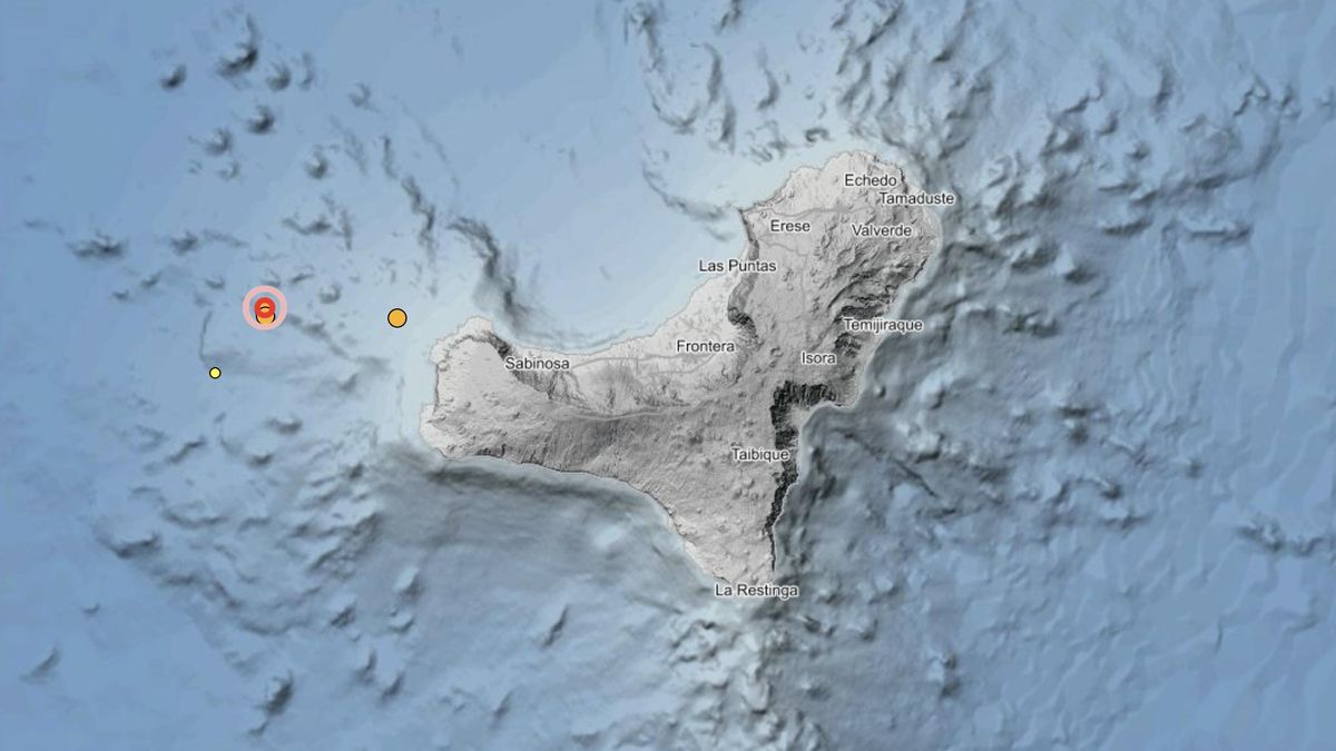 Registrados en El Hierro cuatro terremotos de más de 2 grados de magnitud en las últimas horas
