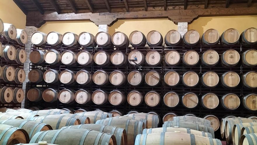 Bodegas Cristo de la Vega, en La Mancha.