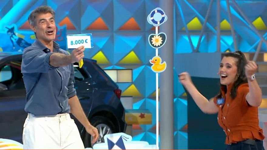 Paqui celebra los 8.000 de la Gran Final