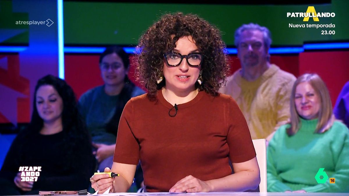 Virginia Riezu en 'Zapeando'