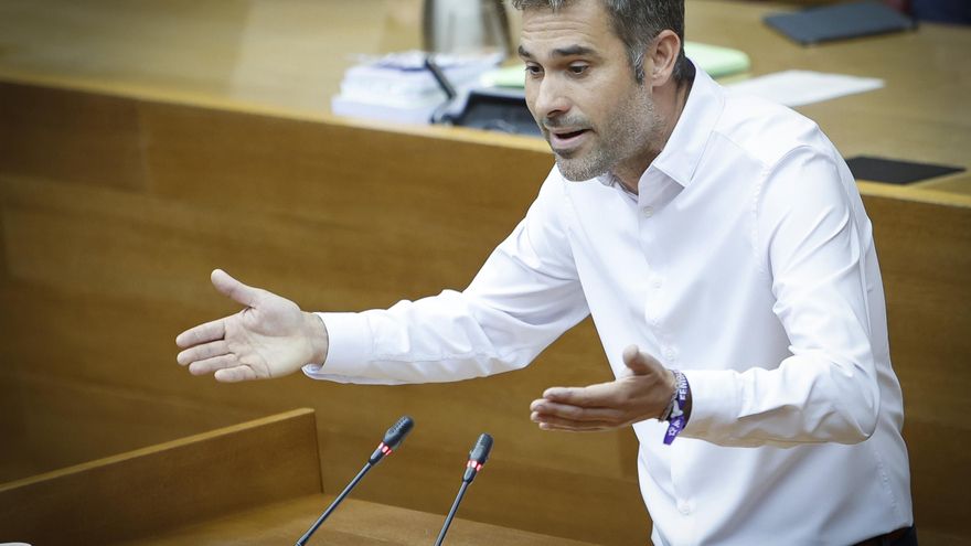 Archivo - El diputado de Compromís Gerard Fullana