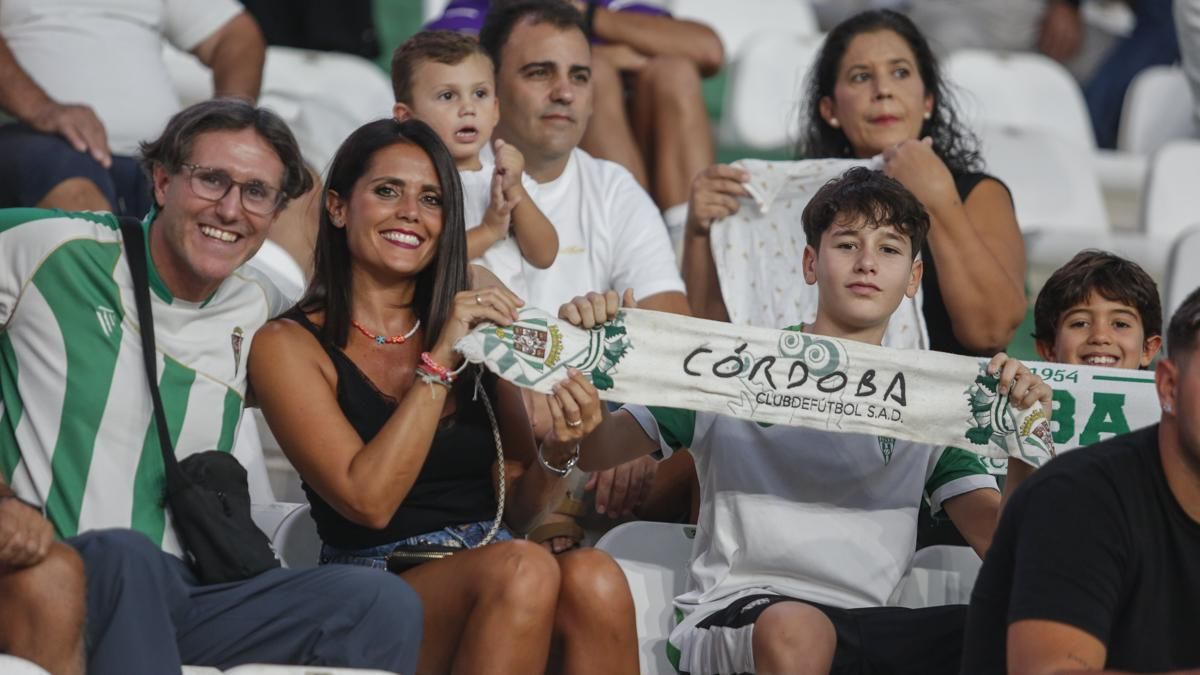 Grada Blanquiverde del Córdoba CF - Granada CF