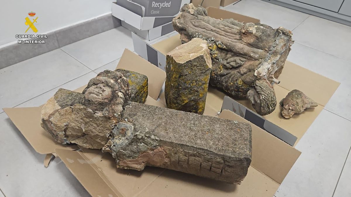 Esclarecen los daños de la Cruz de San Lázaro de Escaray: un joven de 20 años trepó hasta que el monumento se desplomó y él se cayó