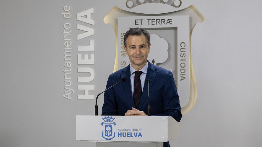 El primer teniente de alcaldesa y portavoz del equipo de Gobierno en el Ayuntamiento de Huelva, Felipe Arias.