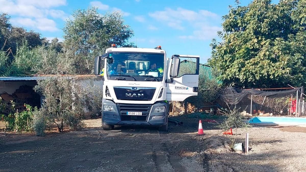 Emacsa inicia las obras en el colector de Alcolea.