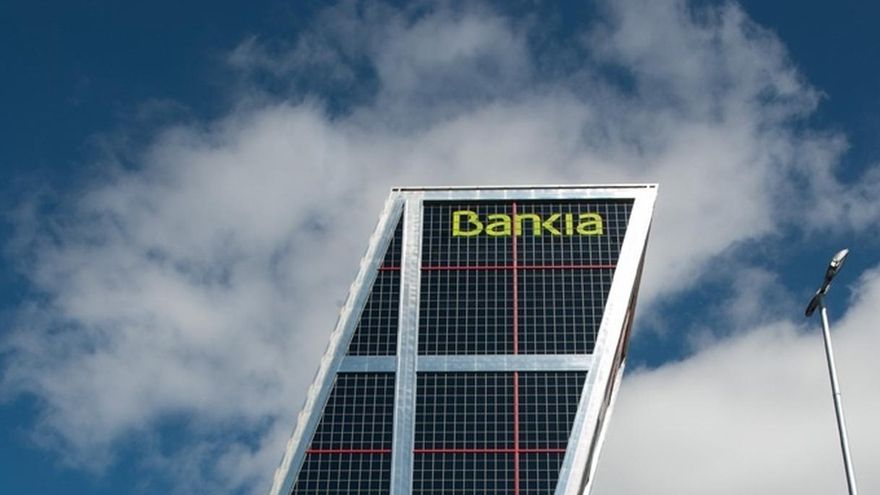 La torre de Bankia en Madrid