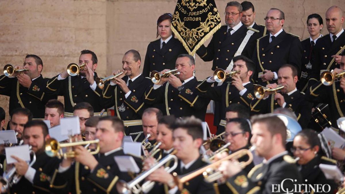 Banda de Cornetas y Tambores Caído y Fuensanta en un concierto