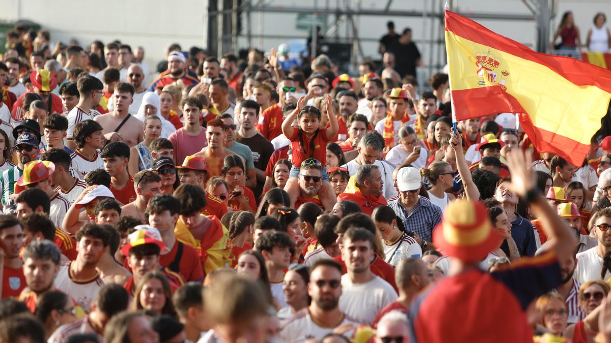 El ambiente de la afición española en el Córdoba Live, en imágenes