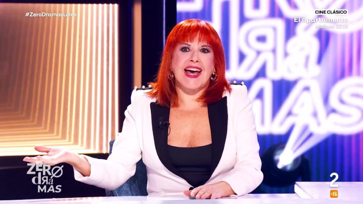 Loles León, en 'Zero dramas' de RTVE