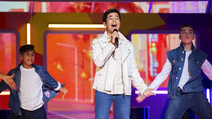 Así ha sido el primer ensayo de España en Eurovisión Junior, con Levi Díaz y su "fiesta urbana"
