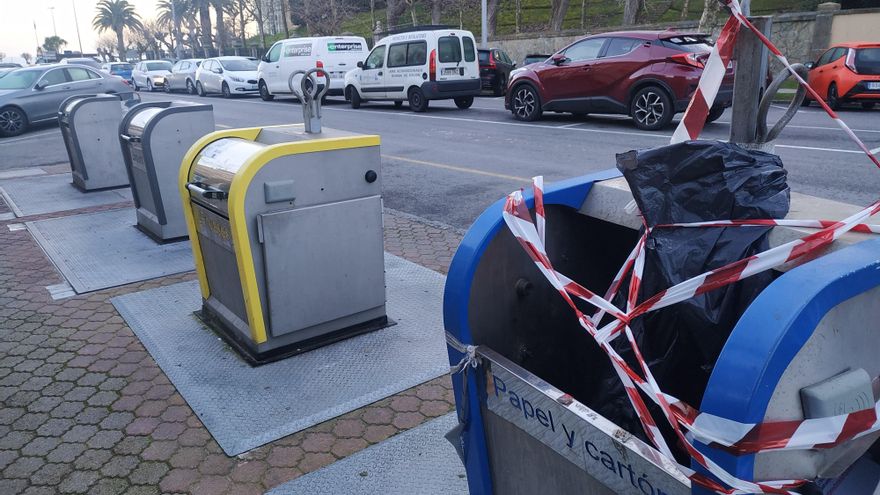Uno de cada tres buzones de la recogida neumática de basura en Santander está estropeado