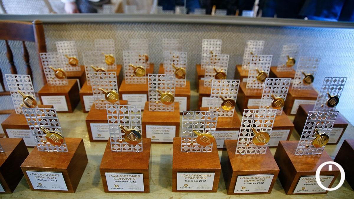 Entrega de reconocimientos de Hostecor en la Hacienda de Santa María