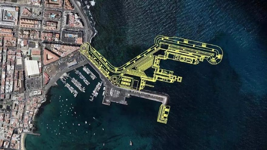 Propuesta ampliación Puerto de Corralejo (Fuerteventura).
