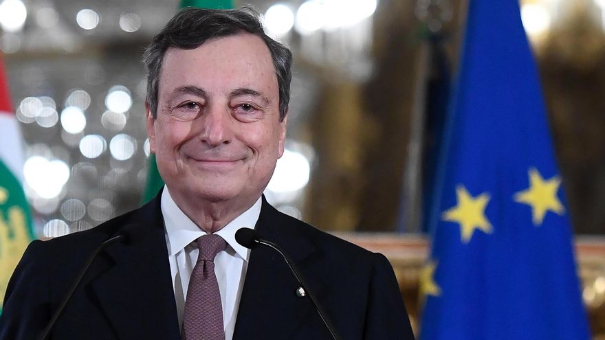 Mario Draghi, primer ministro de Italia