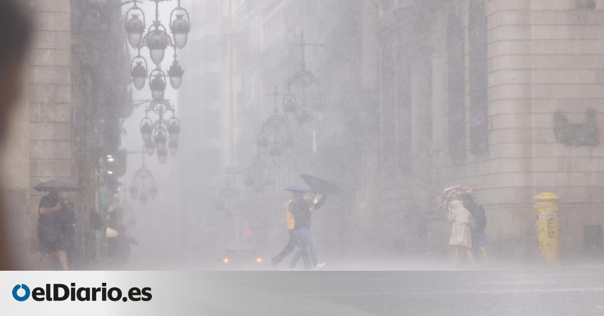 La dana Alice afectará hoy a cinco comunidades y la Aemet prevé lo peor para el jueves