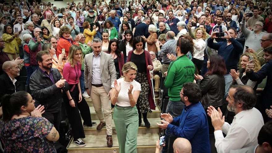 "Por fin llegué a Andalucía": Yolanda Díaz apura su 'proceso de escucha' proclamando que "viva el andalucismo"