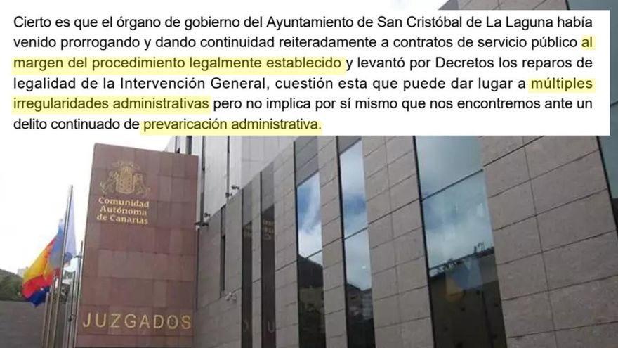 Tercer archivo del caso Reparos en La Laguna y tercer recurso del denunciante: “La interpretación jurídica es aberrante”