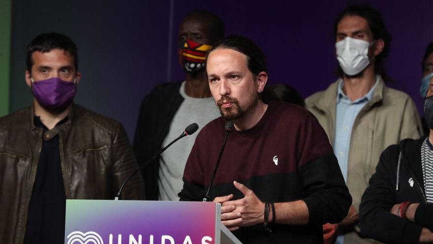 Iglesias dimite de todos sus cargos tras el fracaso de la izquierda en Madrid