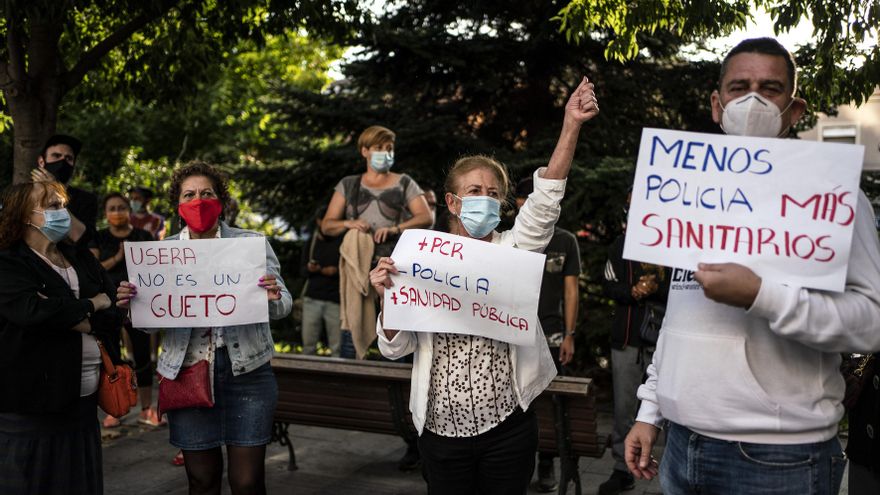 Vecinas de Usera reclaman que se refuerce la sanidad pública