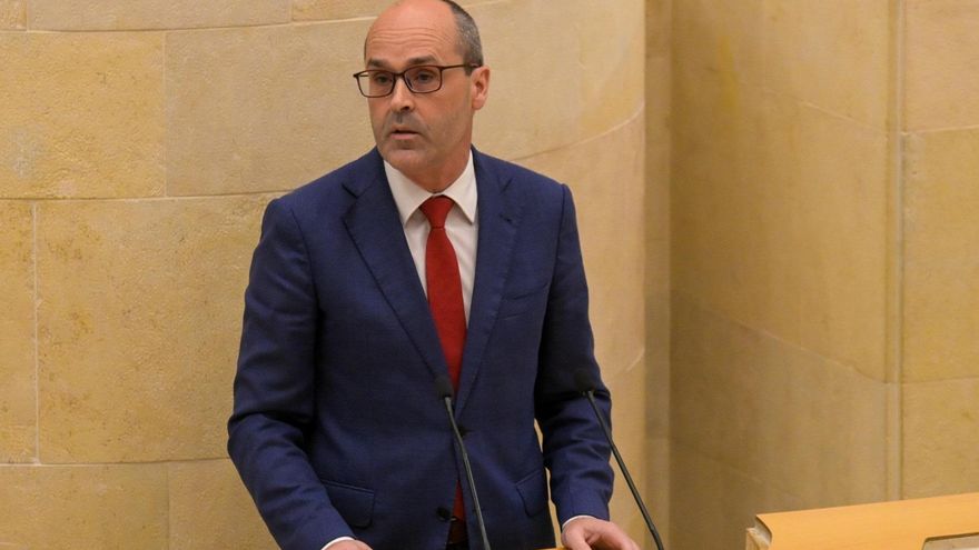 El portavoz parlametario del PP, Juan José Alonso