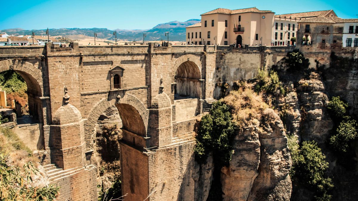 El Puente Nuevo de Ronda, en Málaga.