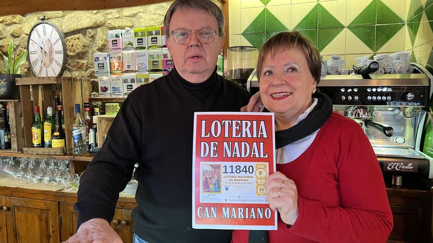 El restaurante centenario Can Mariano de Baro, en el Pirineo de Lleida, reparte 7,5 millones con la Lotería de Navidad 2024