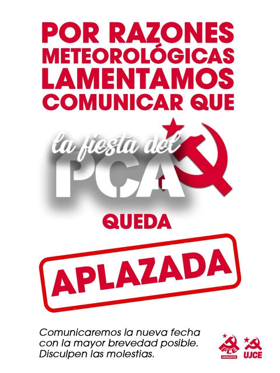 Cartel del PCA
