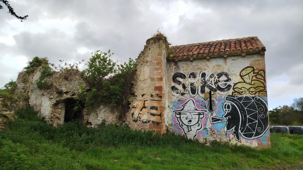 Estado actual del Lazareto de Abaño.