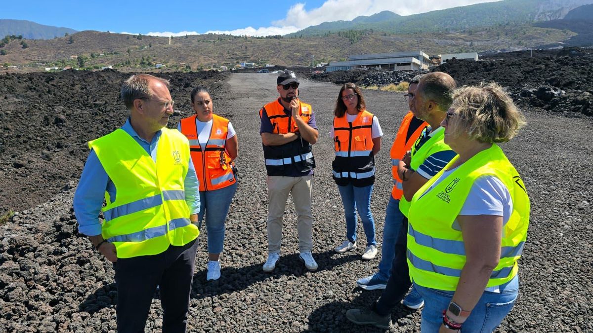 Visita al viario principal norte del polígono industrial del Callejón de la Gata.