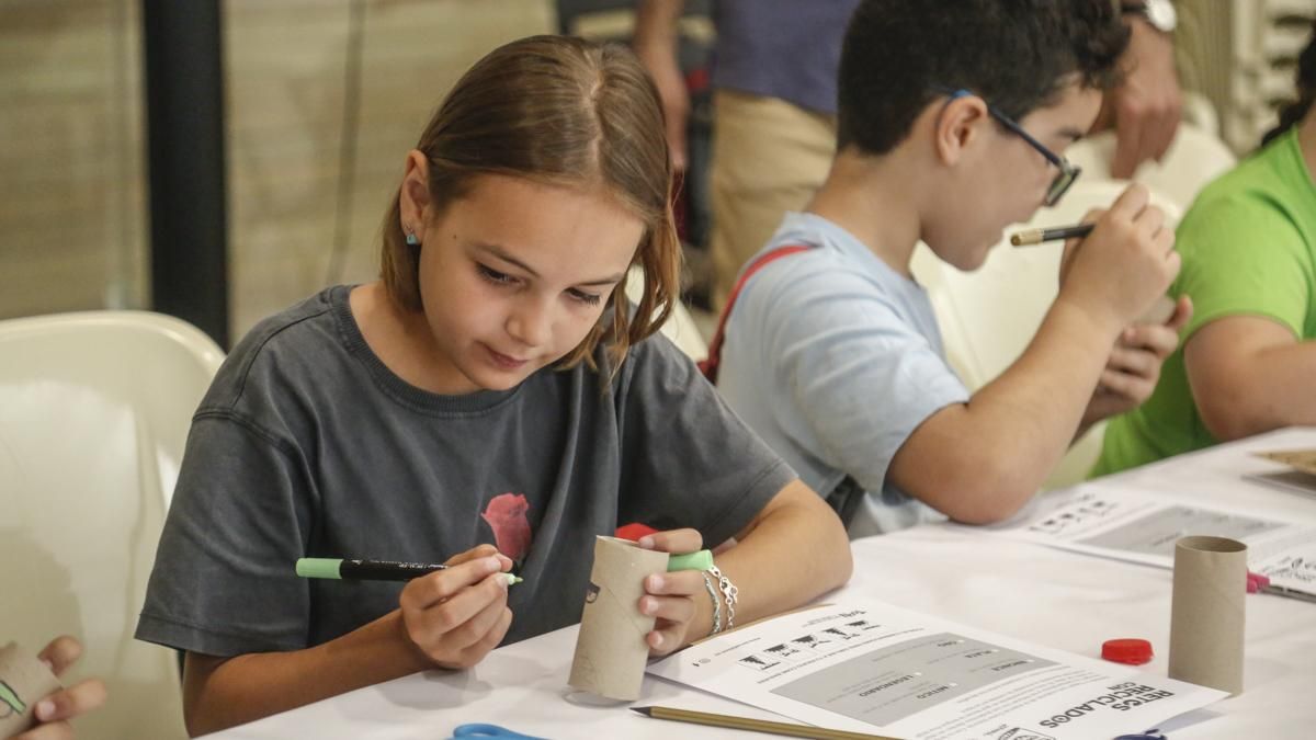 Taller infantil de las III Jornadas de Economía Circular. El gran reto del desperdicio cero.