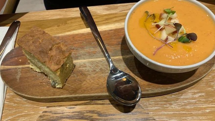 Crema fría de Melocotón