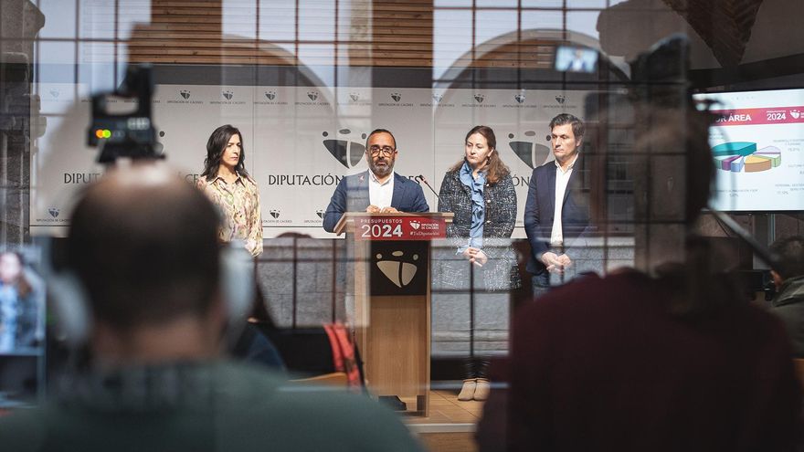 La Diputación de Cáceres presenta el presupuesto más alto de su historia, con más de 191 millones