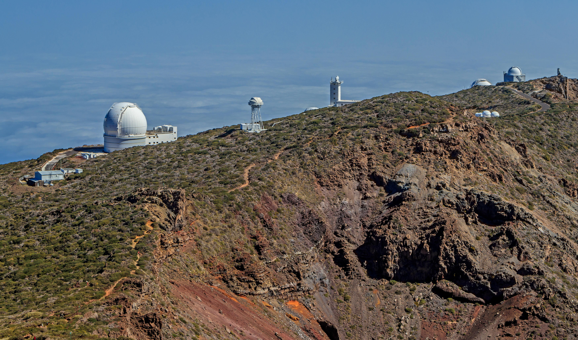Observatorio del Roque de los Muchachos.