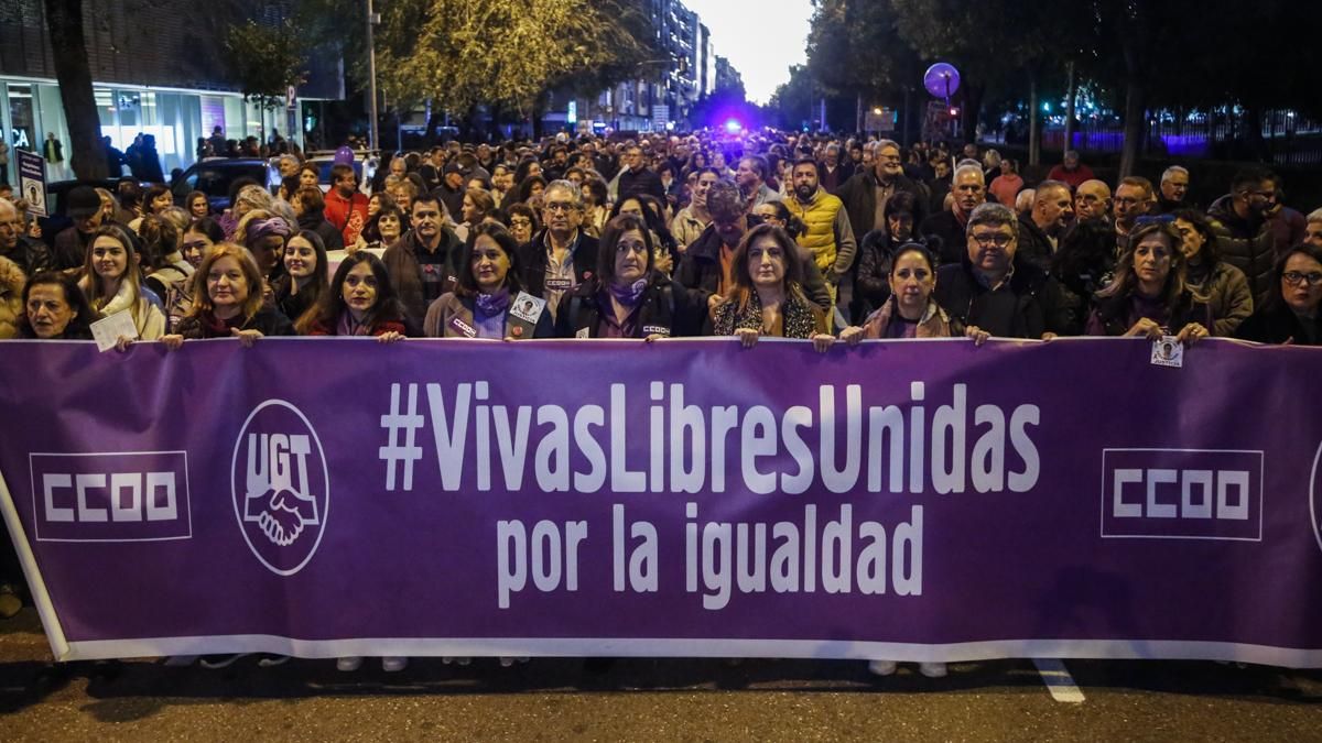 Manifestación contra Violencia de Género
