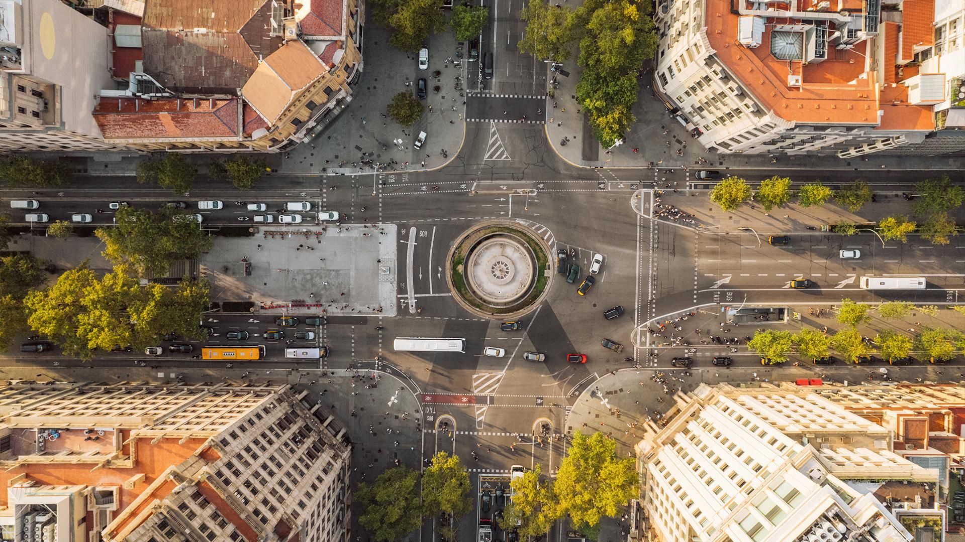 Paseo de Gracia en Barcelona