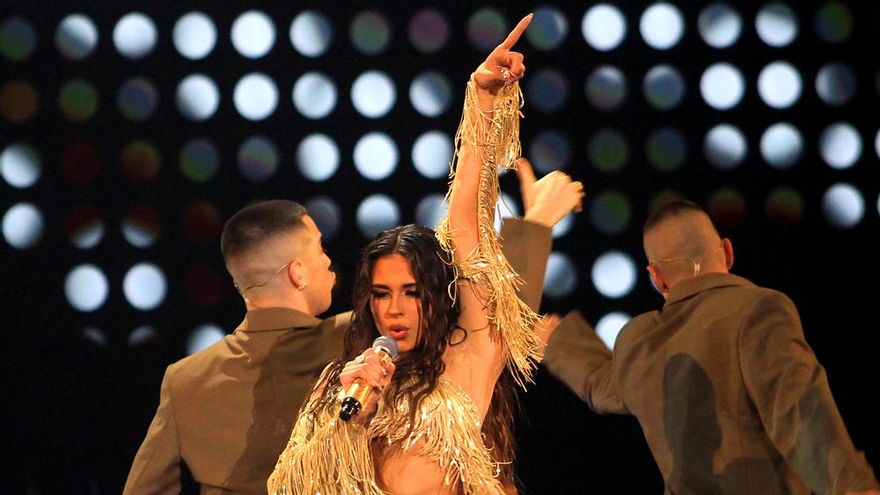 Así ha sido la actuación de Daniela Blasco con 'Uh Nana' para abrir con show la final del Benidorm Fest 2025 en RTVE