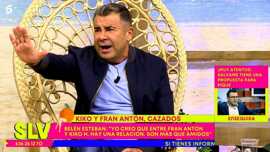 "Todo es política": la indirecta de Jorge Javier en 'Sálvame' al enfrentarse a Alonso Caparrós